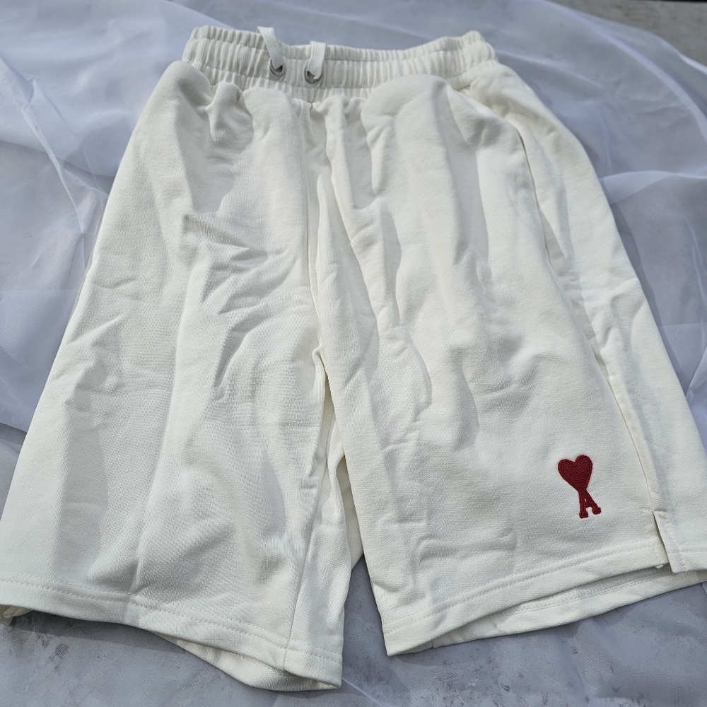 Ami Paris- White Shorts
